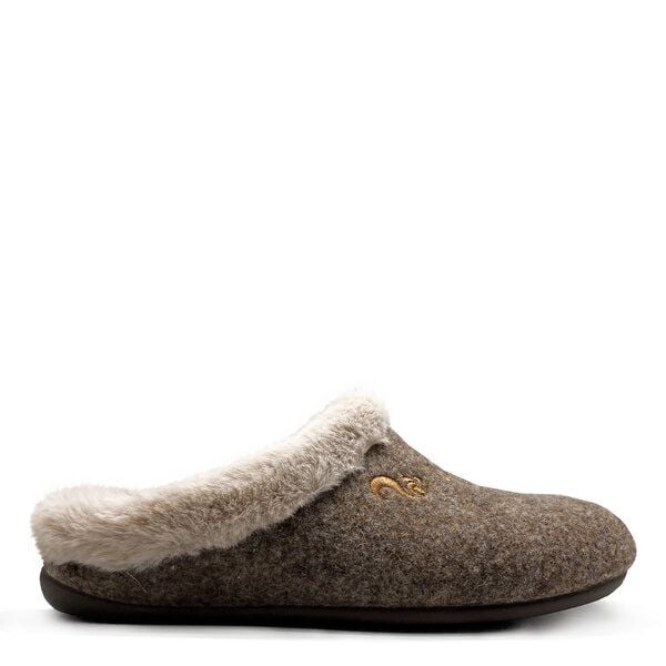 thies 1856 ® Rec Soft Slipper, aus rec. Wolle von thies