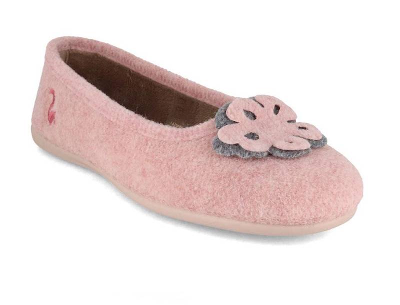 thies Ecopicos Ballerina Damen Hausschuhe Hausschuh recyceltem PET von thies