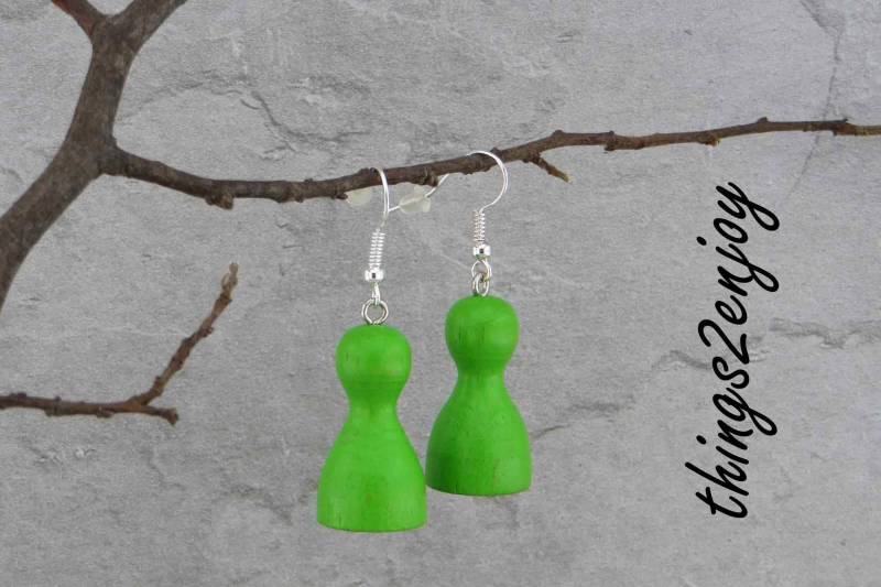 Ohrhänger - Applegreen von things2enjoy