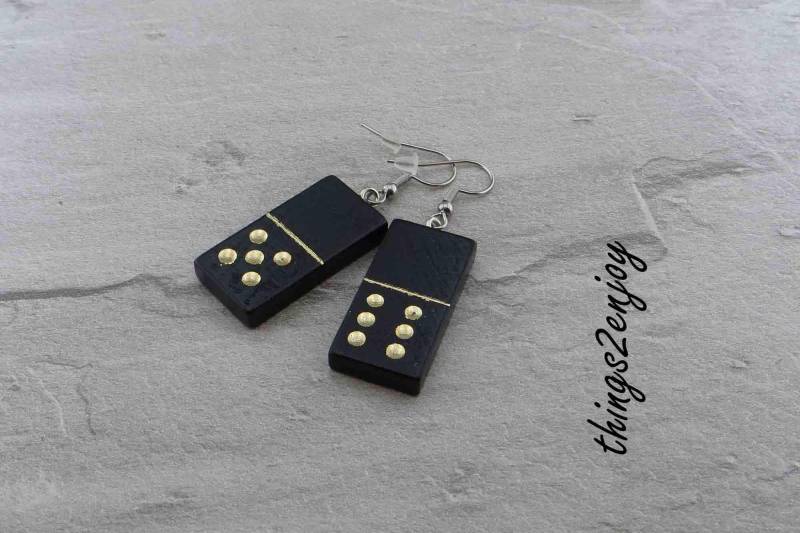 Ohrhänger - Domino 0|5 + 0|6 Ohrhänger - Domino 0|5 + 0|6 von things2enjoy