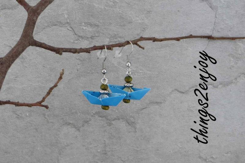 Ohrhänger - Schiff Ahoi von things2enjoy