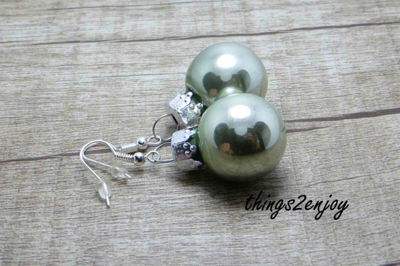 Ohrhänger - Weihnachtskugeln von things2enjoy