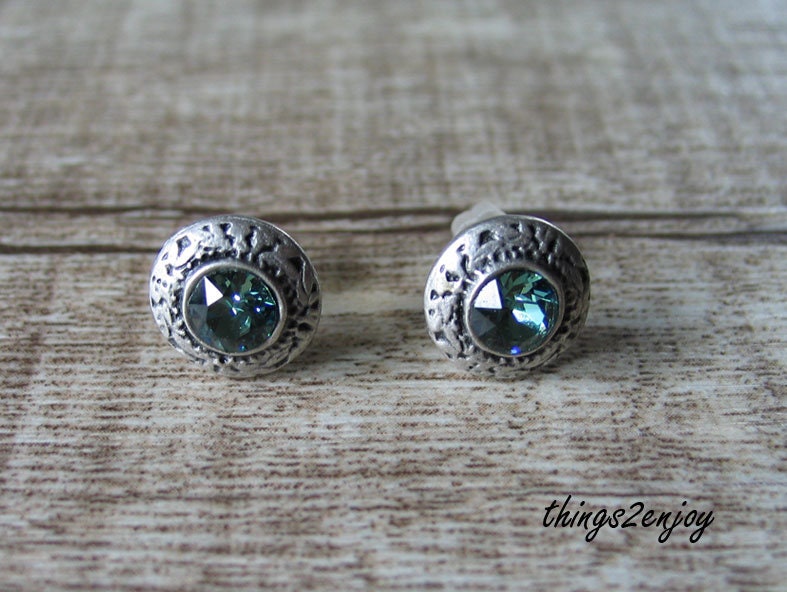 Ohrstecker - Elegant in Grün von things2enjoy