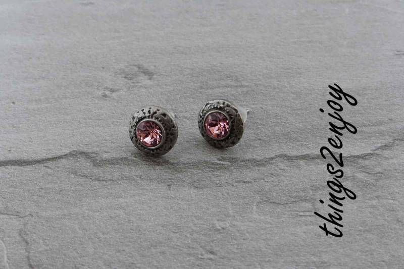 Ohrstecker - Elegant in Rosa von things2enjoy