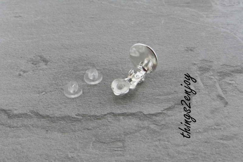 Silikonpolster Für Ohrclips | 1 Paar - Transparent von things2enjoy