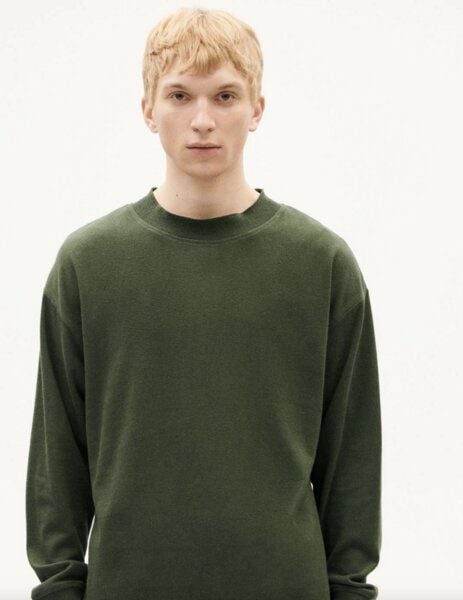 thinking mu Bottle Green Hemp Doug T-Shirt von thinking mu