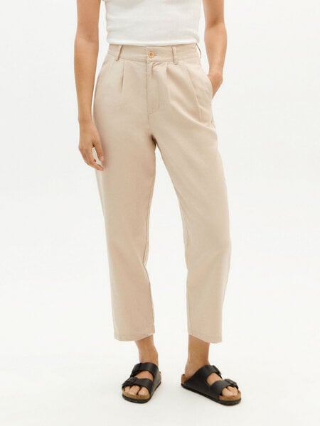 thinking mu Bundfaltenhose - Hemp Rina - aus Bio-Baumwolle von thinking mu