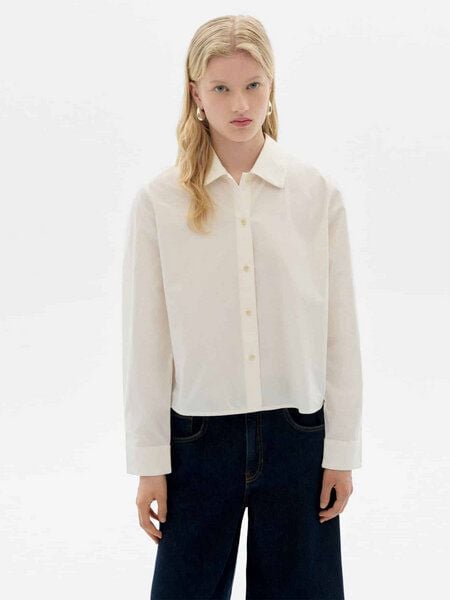 thinking mu Damen Bluse - Duna Blouse - aus Baumwolle von thinking mu
