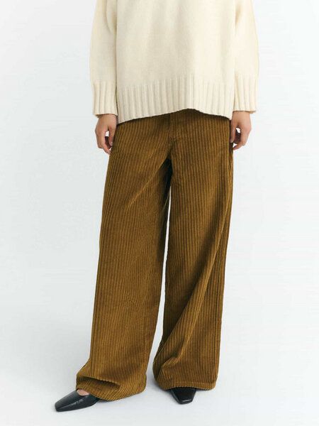 thinking mu Damen Hose - Corduroy Hedda Pants - aus Bio-Baumwolle von thinking mu