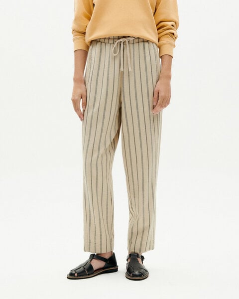 thinking mu Hose - Stripes Esther Pants - aus Biobaumwolle von thinking mu