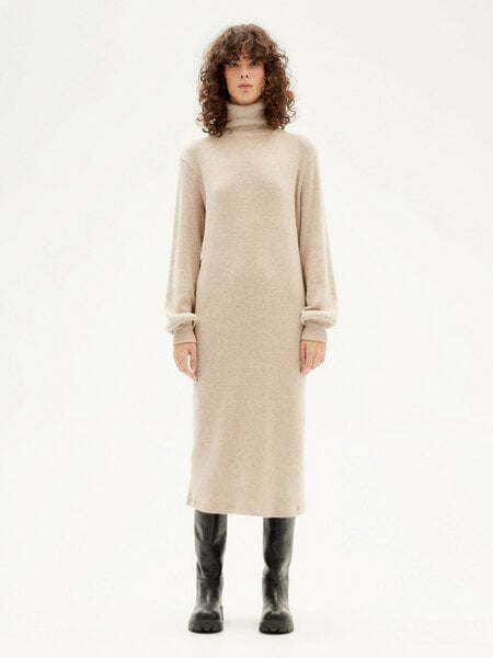 thinking mu Langes Kleid - Amaia Dress - aus einem Baumwoll/Acryl/Nylon/Elastan Mix von thinking mu