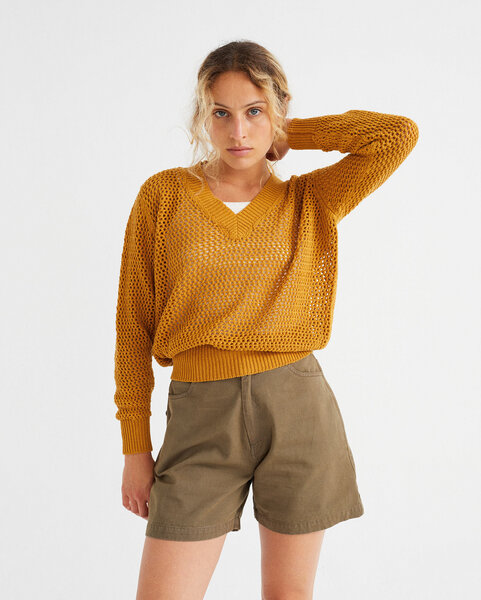 thinking mu Shorts - Gardenia - aus Bio-Baumwolle von thinking mu