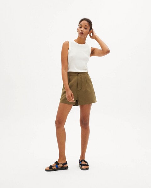 thinking mu Shorts - Hemp Narciso - aus Tencel, Bio-Baumwolle& Hanf von thinking mu