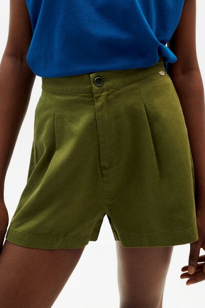 thinking mu Shorts - Narciso aus Hanf und Bio-Baumwolle von thinking mu