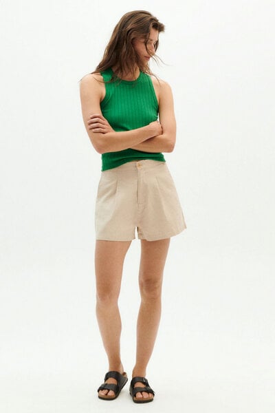 thinking mu Shorts - Narciso aus Hanf und Bio-Baumwolle von thinking mu