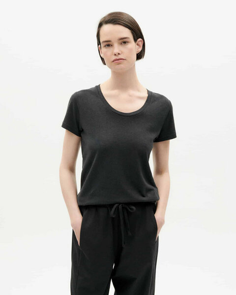 thinking mu T-Shirt - Hemp Regina - aus Hanf & Biobaumwolle von thinking mu