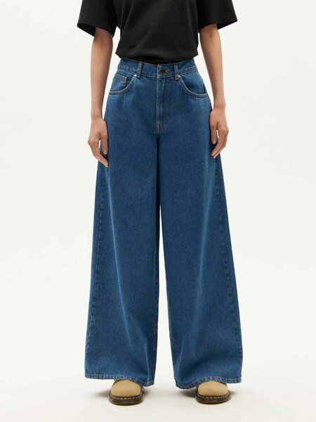 thinking mu Weite Jeans - Hedda Pants - aus Bio-Baumwolle von thinking mu