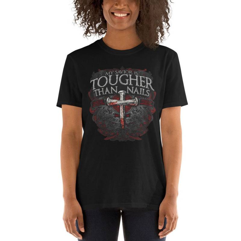 Kurzarm Unisex T-Shirt-Christian | Härter Als Nägel Kurzarm Unisex T-Shirt-Christian | Härter Als Nägel von thirsTshop