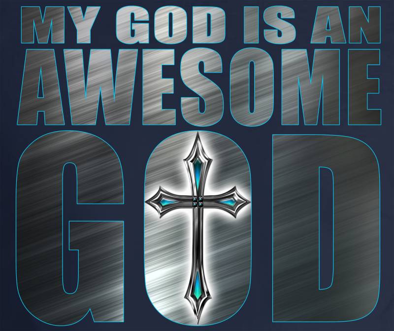 Kurzarm-Unisex T-Shirt-T-Shirt-Christian | Genial Gott Stahl Kurzarm-Unisex T-Shirt-T-Shirt-Christian | Genial Gott Stahl von thirsTshop