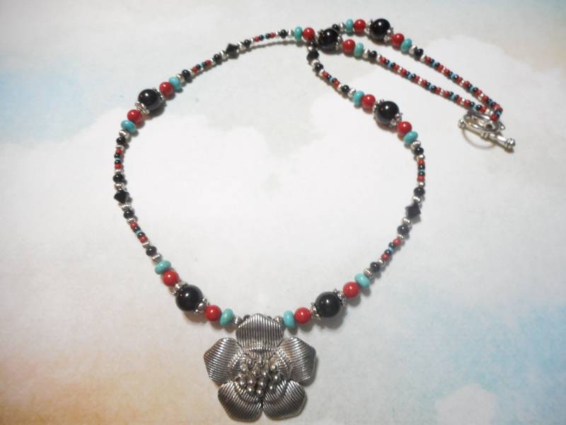 Südwesten Schönheit Halskette von thisbeadsforyou