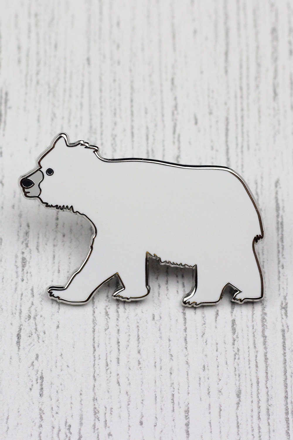 Eisbär Emaille Pin Anstecker Eisbär Emaille Pin Anstecker von thisisdanielleuk