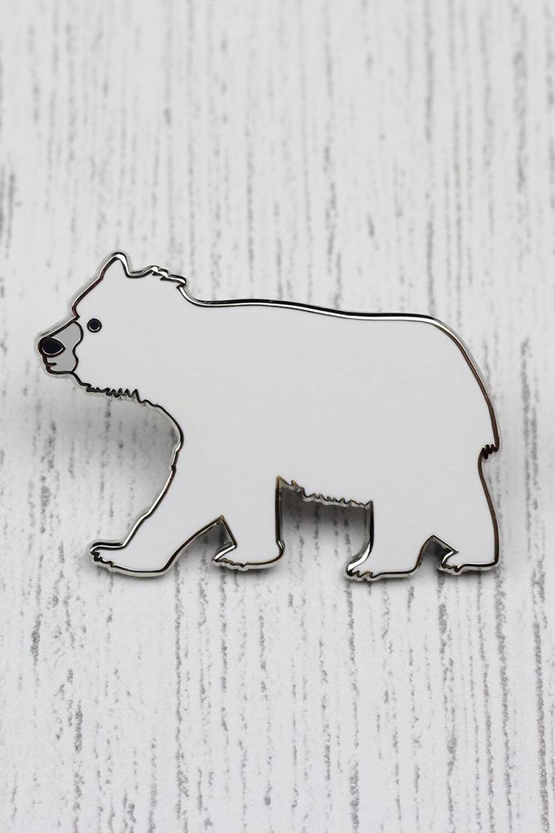 Eisbär Emaille Pin Anstecker von thisisdanielleuk