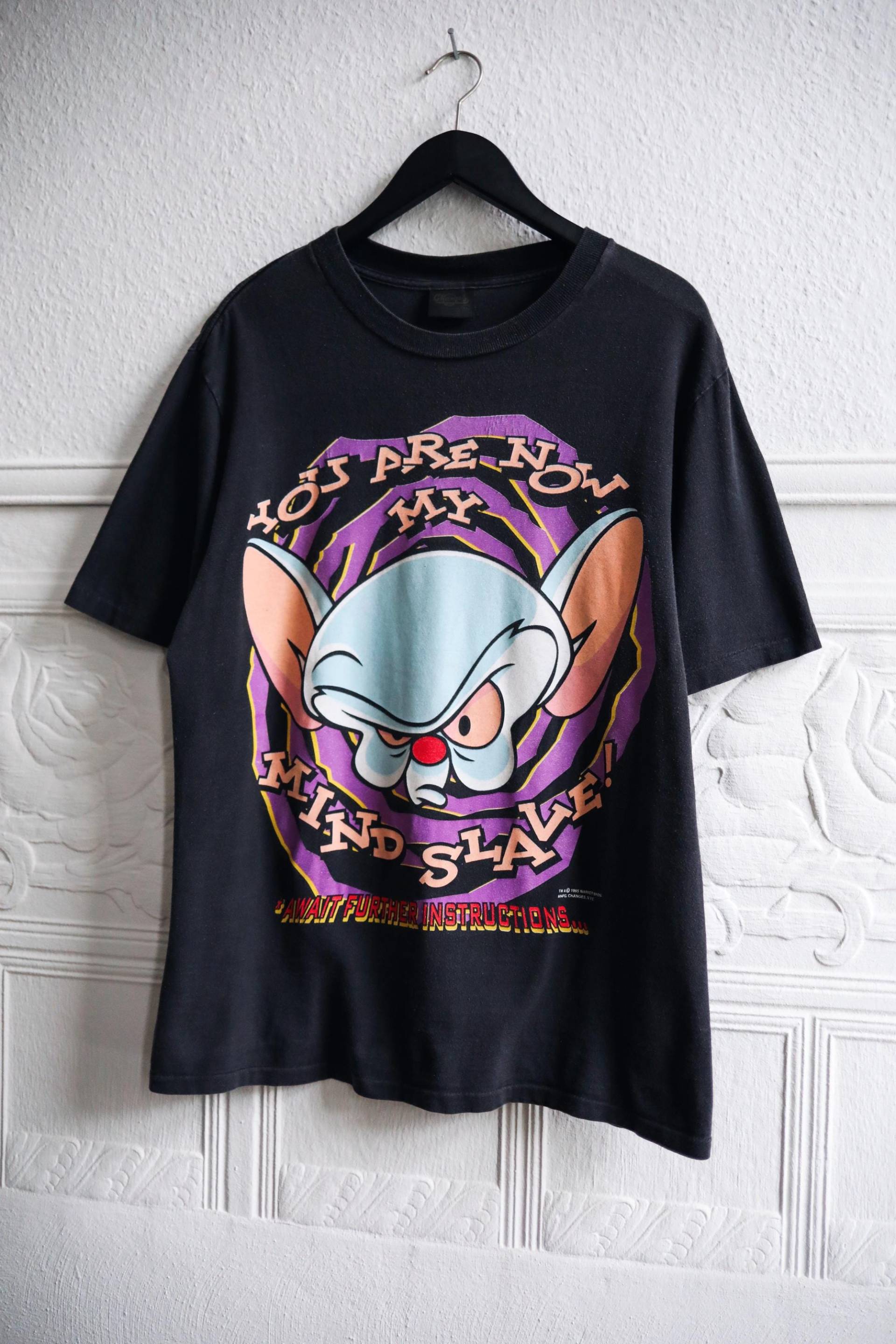 Vintage Pinky & Brain Warner Brothers 90S Graphic Shirt Und 90Er Print Retro 1995 Vintage Pinky & Brain Warner Brothers 90S Graphic Shirt Und 90Er Print Retro 1995 von thisisjkvintage