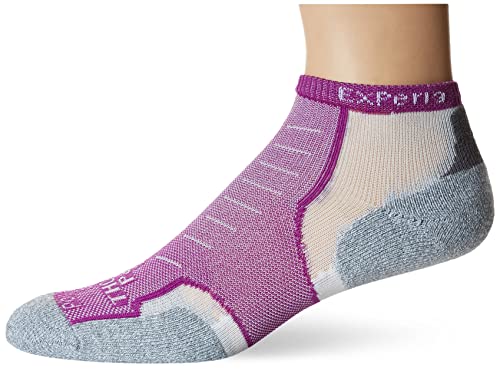 thorlos Unisex-Erwachsene Experia Thin Padded Running Low Cut Socks Laufsocken, Beere, X-Small von Thorlos