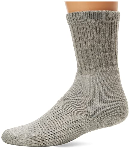 thorlos Unisex TKX Trekking Thick Padded Crew Sock, Grey, Medium von Thorlos