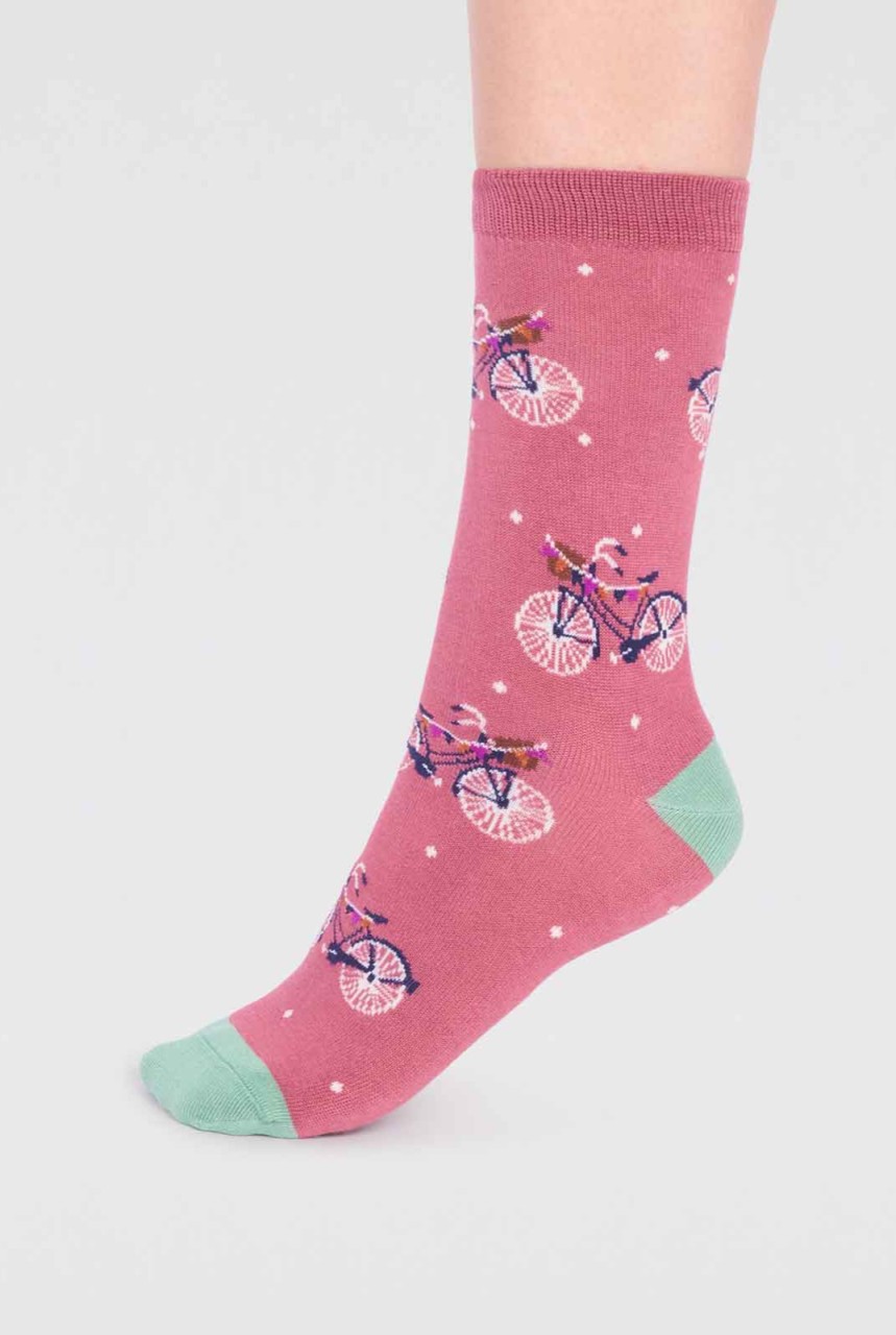 JOSIE BAMBOO BIKE SOCKS | thought | vegane Socken | Dusty... 36-40 von thought