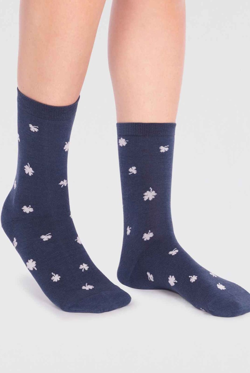 NIAMH BAMBOO CLOVER SOCKS | thought | vegane Socken | Sla... 36-40 von thought