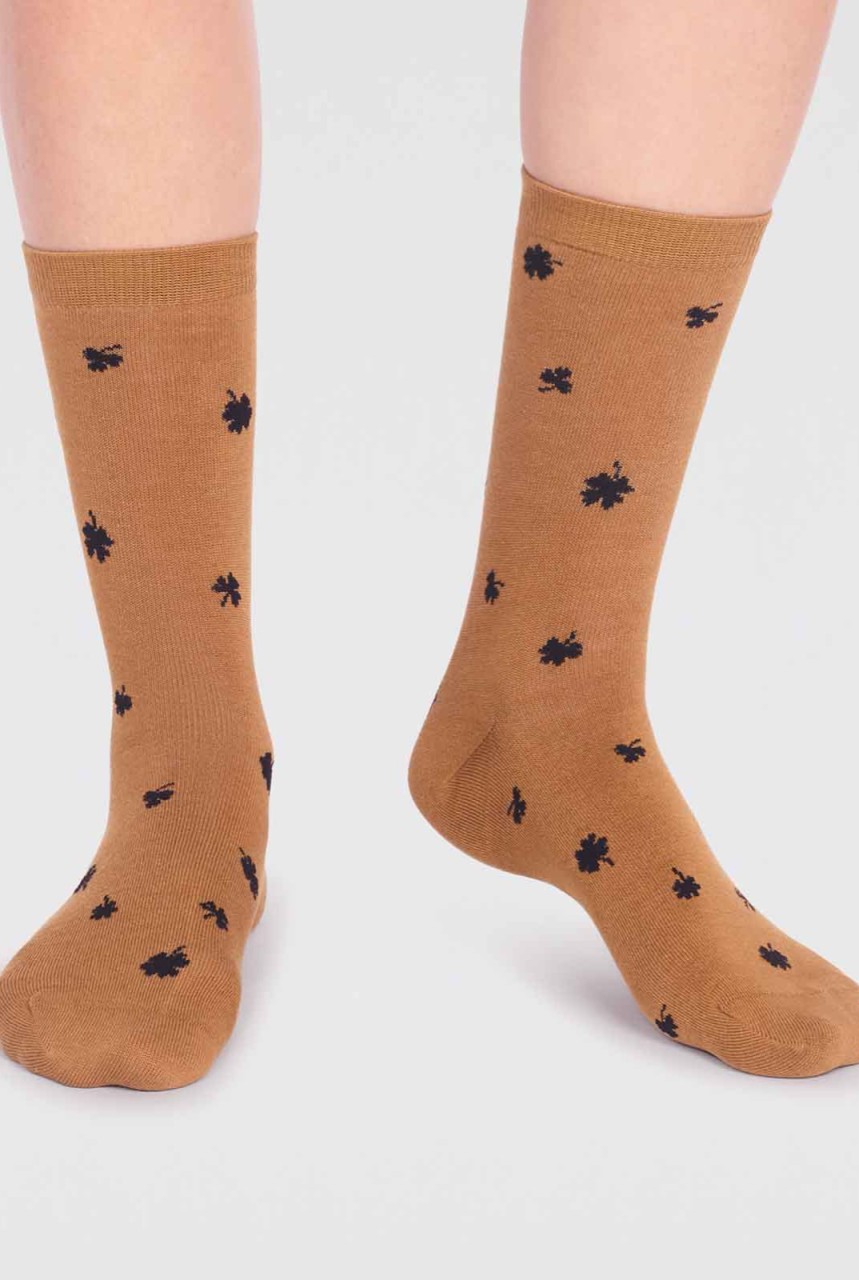 NIAMH BAMBOO CLOVER SOCKS | thought | vegane Socken | Str... 36-40 von thought