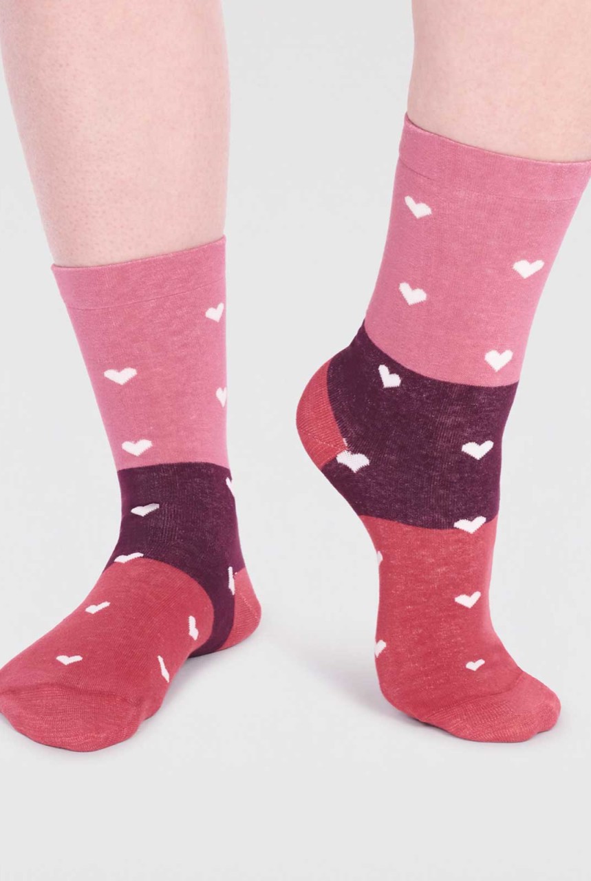 NOVA GOTS ORGANIC COTTON HEART SOCKS | thought | vegane S... 36-40 von thought