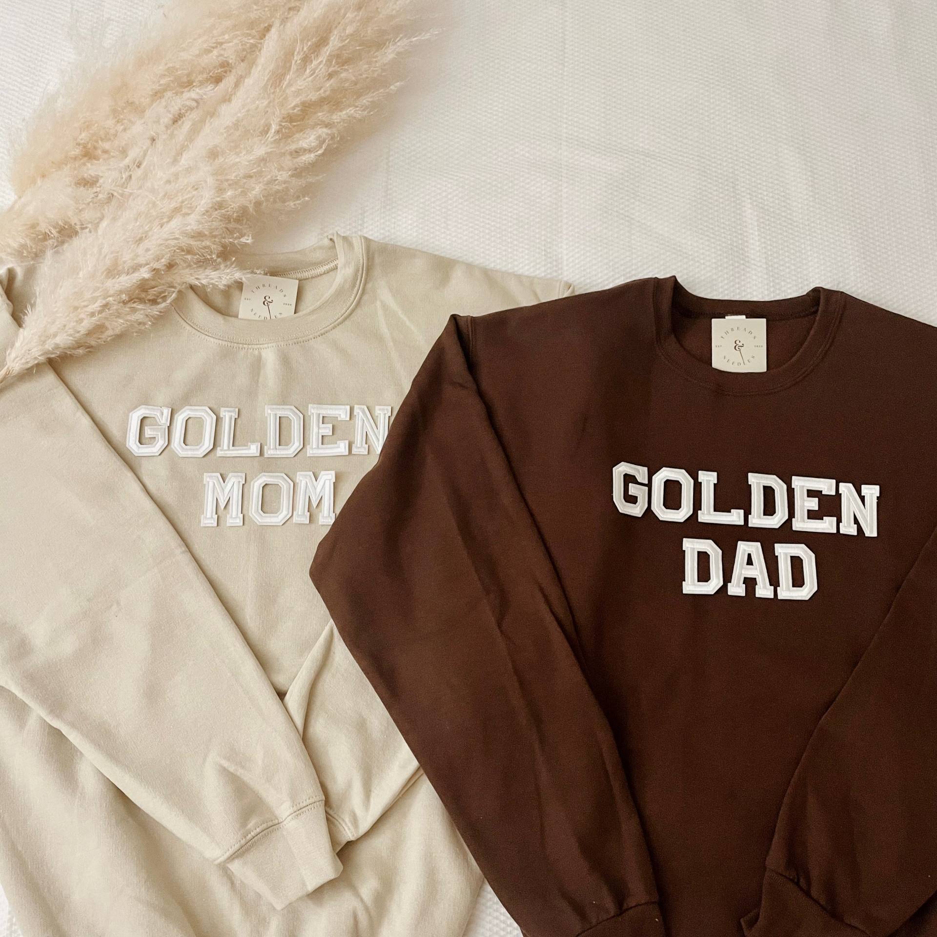 Golden Retriever Mom Sweatshirt | Goldene Mama Geschenk |Hund von threadsandneedlesCHI