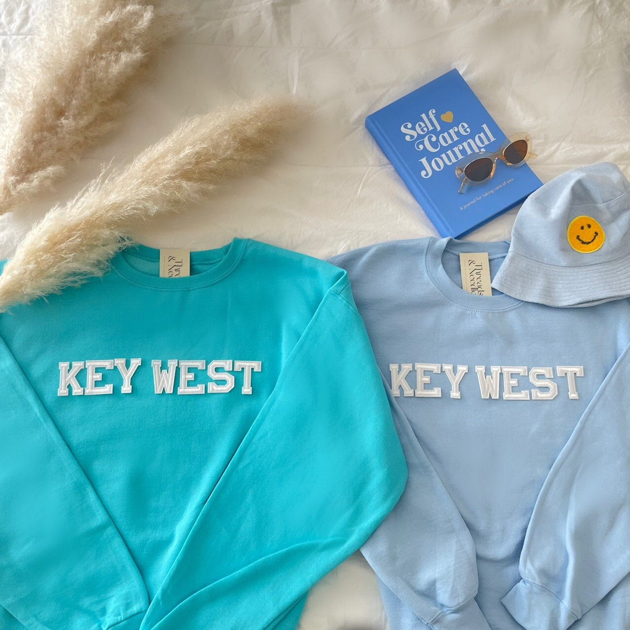 Key West Sweatshirt | Rundhalsausschnitt West-Hemd Florida Sommer-Sweatshirt Strand |Y2K Kleidung Vsco Mädchen von threadsandneedlesCHI
