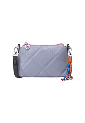 threezy Women's Clutch, HELLGRAU von threezy