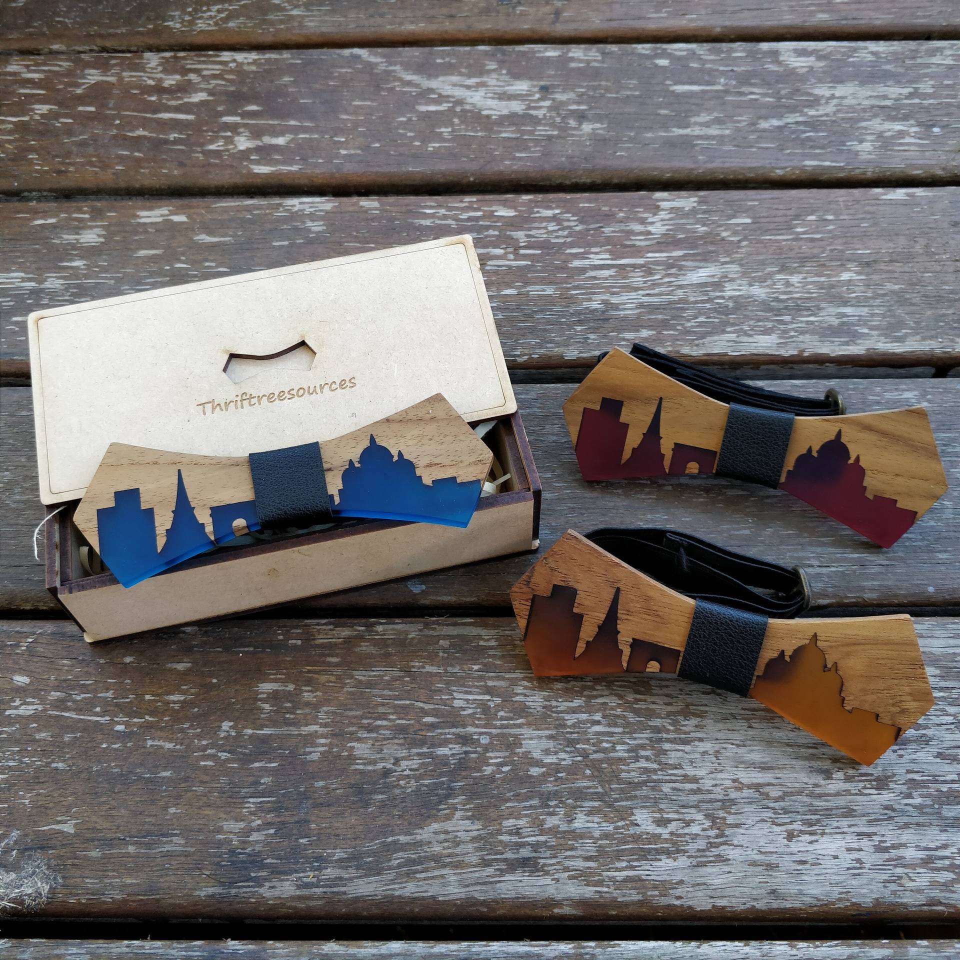 Weltwunder | Handarbeit Holz-Resin Fliege von thriftreesource