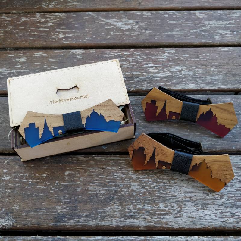 Weltwunder | Handarbeit Holz-Resin Fliege von thriftreesource