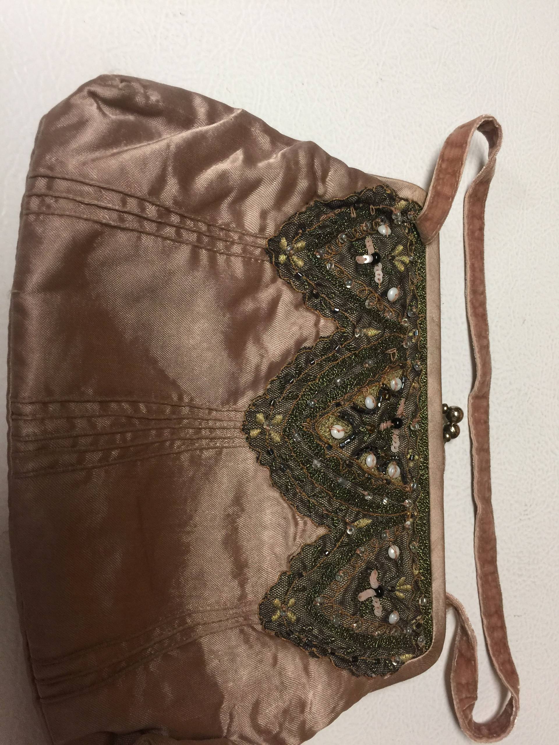 Accessorize Satin Seide Vintage Abendtasche von thriftyvalue