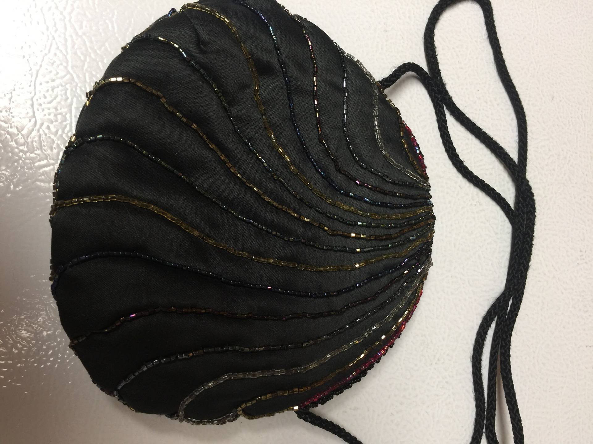 Vintage Delill Portemonnaie Schwarz Perlen Abendtasche Handtasche Schulter Vintage Delill Portemonnaie Schwarz Perlen Abendtasche Handtasche Schulter von thriftyvalue