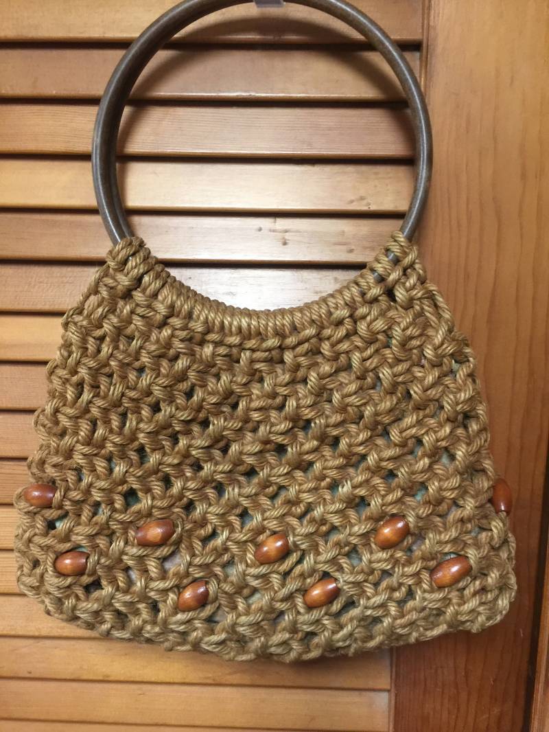 Vtg 1970Er Jahre Boho Retro Med Hippie Macrame Perlen Jute Shopper Tasche Geldbörse Lucite Griff Vtg 1970Er Jahre Boho Retro Med Hippie Macrame Perlen Jute Shopper Tasche Geldbörse Lucite Griff von thriftyvalue