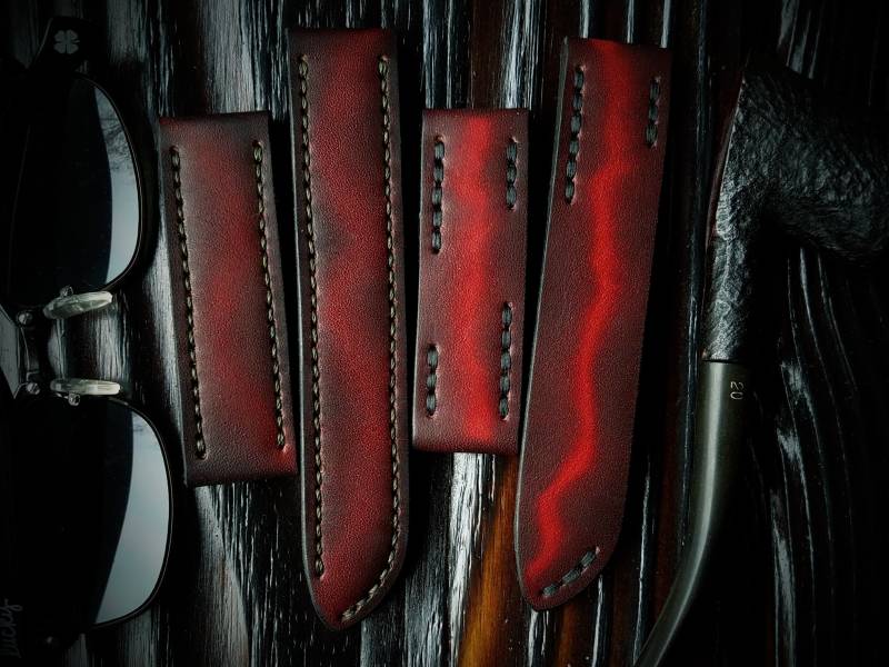 Ausverkauf Horween Leder Uhrenarmband 100 Gedehnt Unisex Iwatch Apple Watch von thyConstantine