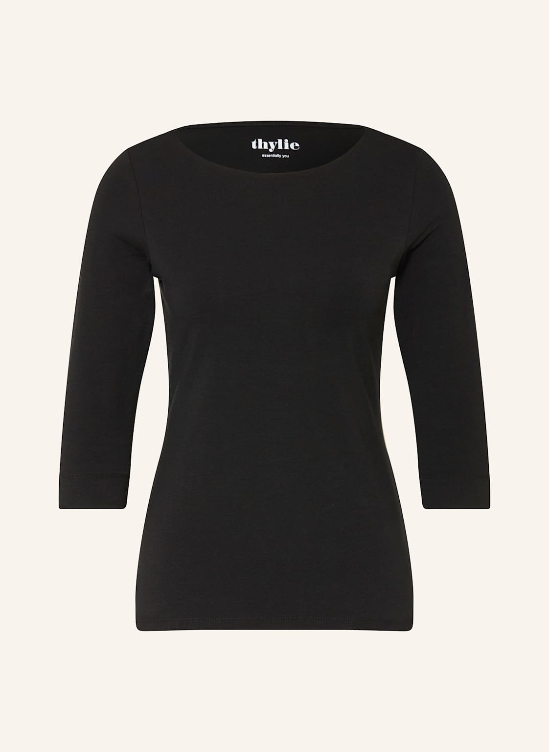 Thylie Shirt Bridget Mit 3/4-Arm schwarz von thylie