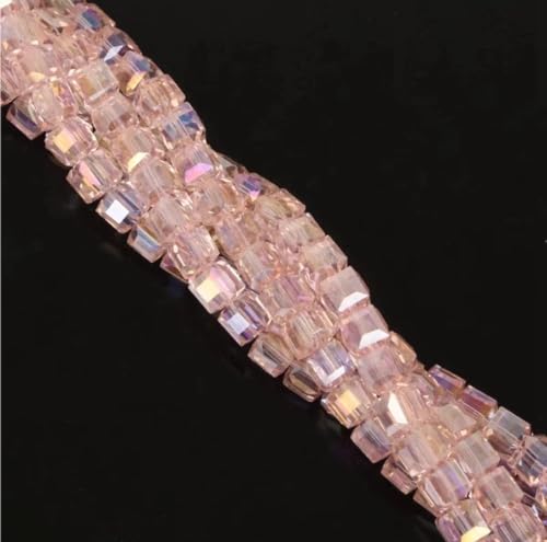 tiHtYYfs Handgemachte Perlen 2mm quadratische Kristallglas lose Perlen DIY Zubehör hausgemachte Anhänger Armband Ohrringe Material (Color : C) von tiHtYYfs