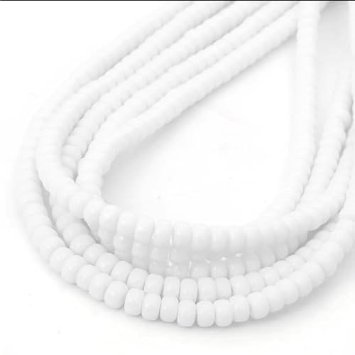 tiHtYYfs Handgemachte Perlen 6 mm Glasperlen, lose Perlen, handgefertigt, selbstgemacht, Armband, Halskette, Ohrringe, Ohrringe, Zubehör (Color : E) von tiHtYYfs