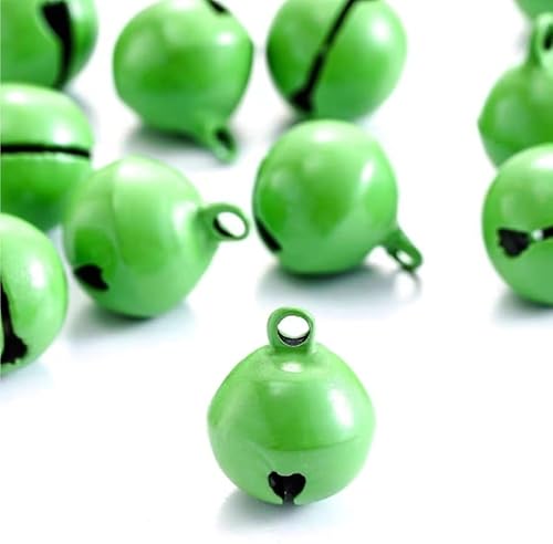 tiHtYYfs Handgemachte Perlen Bunte kleine Glöckchen aus Metall, DIY-Schmuckzubehör (Color : B, Size : One size) von tiHtYYfs
