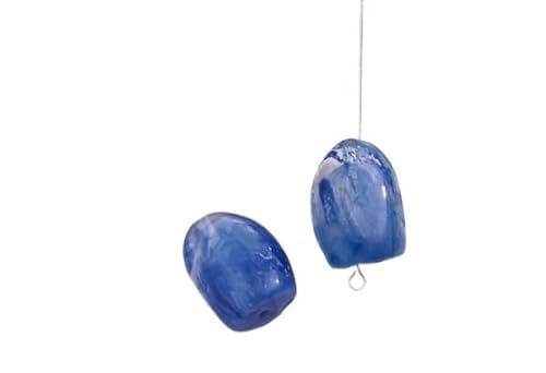 tiHtYYfs Handgemachte Perlen Unregelmäßige Bernsteinharzperlen DIY handgemachtes Schmuckarmband-Halskettenzubehör (Color : B, Size : One size) von tiHtYYfs