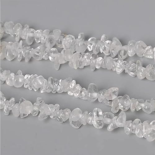 tiHtYYfs Handgemachte Perlen Unregelmäßiger natürlicher Achat-Schotter for Selbermachen, Ohrringe, Perlen, Armband, Zubehör, Materialien, 3–5 mm (Color : B) von tiHtYYfs