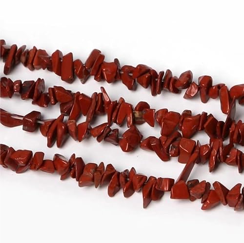 tiHtYYfs Handgemachte Perlen Unregelmäßiger natürlicher Achat-Schotter for Selbermachen, Ohrringe, Perlen, Armband, Zubehör, Materialien, 3–5 mm (Color : G) von tiHtYYfs