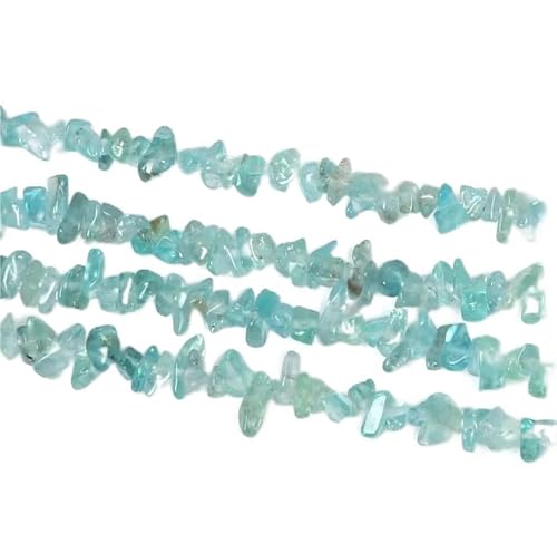 tiHtYYfs Handgemachte Perlen Unregelmäßiger natürlicher Achat-Schotter for Selbermachen, Ohrringe, Perlen, Armband, Zubehör, Materialien, 3–5 mm (Color : J) von tiHtYYfs